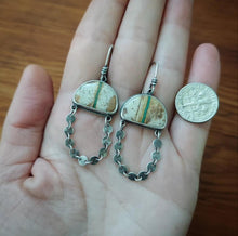Load image into Gallery viewer, Rivers + Moons Earrings