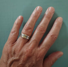 Load image into Gallery viewer, Element Stacking Ring Set size 5.5