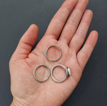 Load image into Gallery viewer, White Buffalo Stacking Ring Set