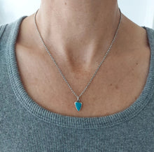 Load image into Gallery viewer, Turquoise Point Necklace
