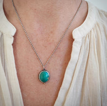 Load image into Gallery viewer, Turquoise Drop Necklace