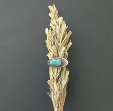 Load image into Gallery viewer, Turquoise Signet Ring 8