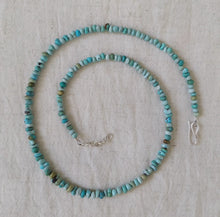 Load image into Gallery viewer, Turquoise Beaded Necklace 19 1/8" - 20 1/4"