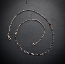 Load image into Gallery viewer, Silver + Gold Necklace