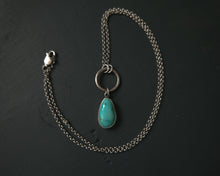 Load image into Gallery viewer, Turquoise Drop Necklace