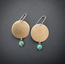 Load image into Gallery viewer, Golden Moon Earrings