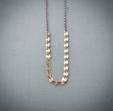 Load image into Gallery viewer, Gold + Silver Little Moons Necklace