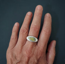 Load image into Gallery viewer, Turquoise Signet Ring 6.5