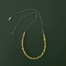 Load image into Gallery viewer, Palomino Variscite Beads + Chain Necklace