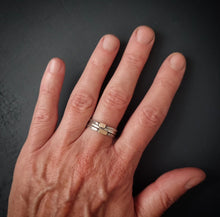 Load image into Gallery viewer, Element Stacking Ring Set size 7.5