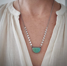Load image into Gallery viewer, Half Moon Necklace