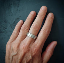 Load image into Gallery viewer, Element Stacking Ring Set size 8