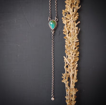 Load image into Gallery viewer, Turquoise Lariat Necklace