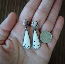 Load image into Gallery viewer, White Buffalo Earrings