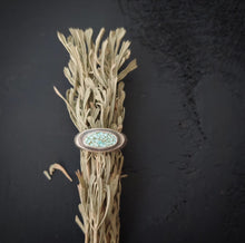 Load image into Gallery viewer, Turquoise Signet Ring 7.25