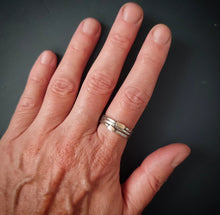 Load image into Gallery viewer, Element Stacking Ring Set size 8