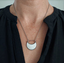 Load image into Gallery viewer, Crescent Moon Necklace~Sterling Silver