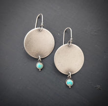 Load image into Gallery viewer, Silver Moon Earrings