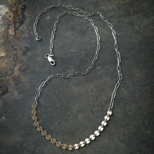 Load image into Gallery viewer, Silver + Gold Necklace