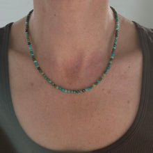 Load image into Gallery viewer, Beaded Turquoise Necklace
