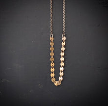 Load image into Gallery viewer, Little Moons Necklace~Sterling Silver + Gold Fill