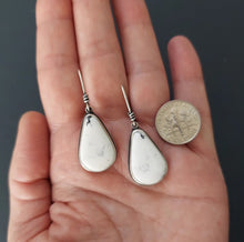Load image into Gallery viewer, White Buffalo Drop Earrings