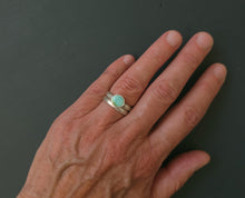 Load image into Gallery viewer, Turquoise Stacking Ring Set