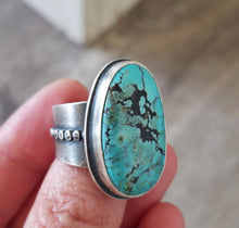 Load image into Gallery viewer, Blue Moon Turquoise Ring