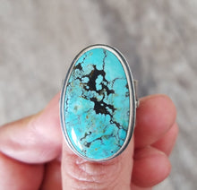 Load image into Gallery viewer, Blue Moon Turquoise Ring