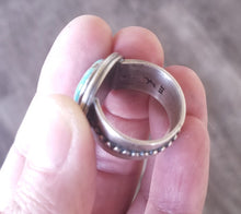 Load image into Gallery viewer, Sierra Nevada Turquoise Moonshadow Ring