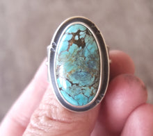 Load image into Gallery viewer, Blue Moon Turquoise Ring