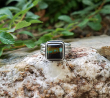 Load image into Gallery viewer, Blue Moon Turquoise Stacking Ring