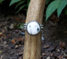 Load image into Gallery viewer, White Buffalo Stacking Ring