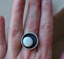 Load image into Gallery viewer, White Buffalo Moonshadow Ring