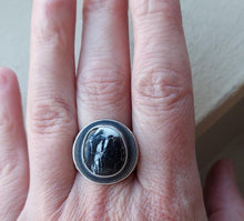 Load image into Gallery viewer, White Buffalo Full Moon Ring