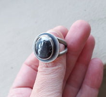 Load image into Gallery viewer, White Buffalo Full Moon Ring