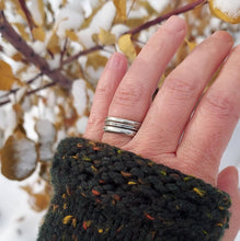 Load image into Gallery viewer, Sterling Silver Stacking Rings size 5.75