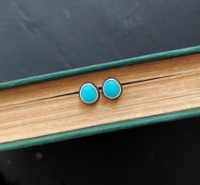 Load image into Gallery viewer, Turquoise Post Earrings