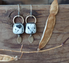 Load image into Gallery viewer, White Buffalo Earrings