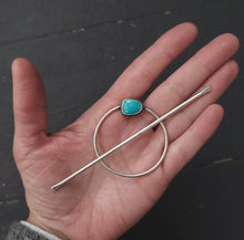 Load image into Gallery viewer, Turquoise Hair Pin no.2
