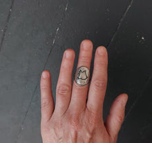 Load image into Gallery viewer, Birdsong Saddle Ring no.2