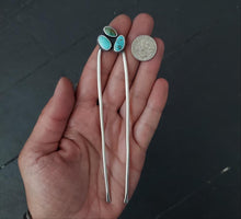 Load image into Gallery viewer, Royston Turquoise Hair Fork