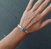 Load image into Gallery viewer, Turquoise Cuff size M/L. Can be sized down