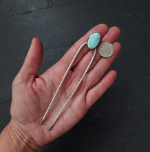 Load image into Gallery viewer, Royston Turquoise Hair Fork
