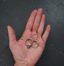Load image into Gallery viewer, Turquoise Stacking Ring Set