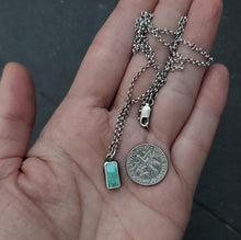 Load image into Gallery viewer, Turquoise Drop Necklace