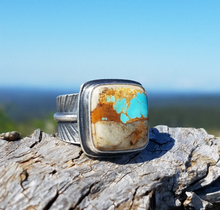 Load image into Gallery viewer, Royston Ribbon Turquoise Ring