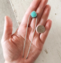 Load image into Gallery viewer, Turquoise Hair Pin no.1