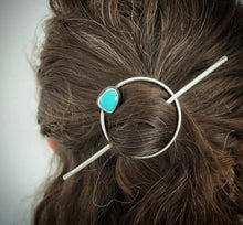 Load image into Gallery viewer, Turquoise Hair Pin no.2