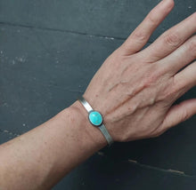 Load image into Gallery viewer, Turquoise Moon Cuff